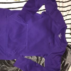 XS Nike Therma-Fit crewneck in purple